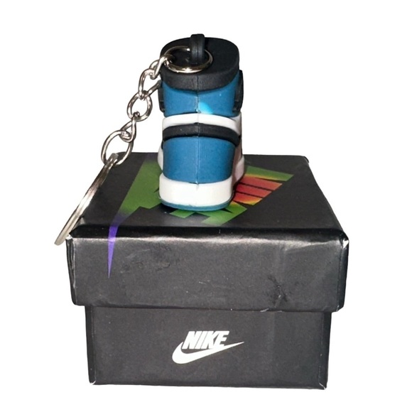 Nike Blue and Black Sneaker Key Holder - Picture 12 of 13